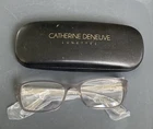 Catherine Deneuve Italy Eyewear CD0410 020 52-17-135 Silver Eyeglasses New. Price: $39.00.