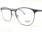New Ray Ban RB6375 2944 Black Round Modern Designer Eyeglasses Frames 53/18 145. Price: $102.29.