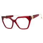 Philipp Plein Women's Eyeglasses Red Plastic Full Rim Cat Frame VPP068S 0V64 New. Price: $187.58.