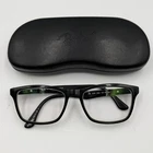 Ray-ban Rb 5279 2000 Black Eyeglasses Frame Rectangular 55-18-145 Unisex W/case Pre-owned. Price: $42.99.