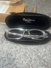 Pepe Jeans PJ1106 Rory Glasses Frame 54MM Opaque Crystal Clear Spectacles C4 Pre-owned. Price: $30.00.