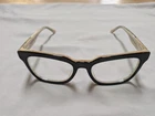 L.a.m.b. LA043 Blk Black Bone Authentic Eyeglasses Frames 53 18 140 Pre-owned. Price: $20.00.