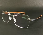 Mclaren Eyeglasses Frames Ml MS-85O02 C03 Black Orange Gray Square 54-17-145 New. Price: $179.99.