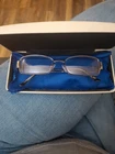 Versace Eyeglasses Frames Mod 1117-B 1013 Brown Rectangular Crystals With Case Pre-owned. Price: $40.00.