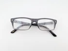 Ray Ban Eyeglasses, Frames Only, Rb 5237 5058, 53-17-145, Grey Pre-owned. Price: $34.99.