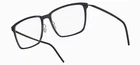 Lindberg N.o.w. Eyeglasses Frame 6505 Shiny Black / T802 Matte Temple U9 New. Price: $500.00.