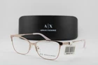 New Armani Exchange Ax 1040 6103 Gold Pink Authentic Frames Eyeglasses 54-15. Price: $109.65.
