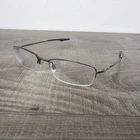Oakley Wingback OX5089-0553 Pewter Half Rimless Metal Eyeglass Frames 53-18-136 Pre-owned. Price: $39.99.