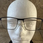 Capri Optical GR811 Black Men Metal Eyeglasses Frames Square 58-19-150-40MM Pre-owned. Price: $14.99.