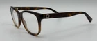 New Rare Authentic Gucci GG0166O 004 Havana Brown 52-17 Glasses Frames Italy E6. Price: $150.00.