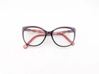 Carolina Herrera Eyeglasses Frames Only, VHE897K COL.0700, 53-15-140, Black/red Pre-owned. Price: $39.99.