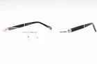 New Charriol PC75109 C02 Shiny Silver Black 57MM Eyeglasses. Price: $200.00.