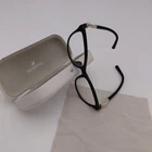 Swarovski SK5311 Womens Plastic Eyeglass & Case Frame Only Crystals Black Luxury Pre-owned. Price: $79.86.