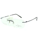Naturally Rimless Nr 370 Navy Eyeglass Frame 53 18 140 New. Price: $30.60.