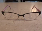 Juicy Couture 214 Eyeglasses 4IN 52-16-135 Pink Frames Only #7 Pre-owned. Price: $13.00.