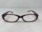 Anne Klein Ak 8068 1K9 51-15-135 Red Wine Stripe Full Rim Eyeglasses Frame P986 Pre-owned. Price: $28.00.