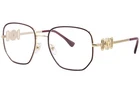 Versace VE1283 1480 Eyeglasses Women's Bordeaux/gold Full Rim Square Shape 54MM New. Price: $159.95.