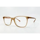 Zenni Eyeglasses Women Brown 4437015 Square Full Rim Frames 53-17-142 Pre-owned. Price: $19.99.
