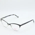 New Diane Von Furstenberg DVF8042 001 Black Grey Authentic Eyeglasses 52-16. Price: $27.20.