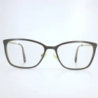Nine West NW1085 Brown Gold Cat Eyeglasses Frames 54-16-135 Demo Lenses Pre-owned. Price: $19.19.
