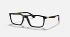 Ray Ban RX7056 5644 Matte Black 55/17/145 Authentic Eyeglasses New. Price: $109.95.