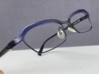 Alain Mikli Eyeglasses Frames Woman Black Purple Rectangular Full Rim AL1022 Np New. Price: $161.37.