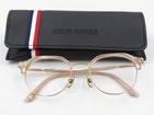 Cour Carre A05 Pigo Women's Eyeglasses Frame, Rose Gold. 52-21-148 ($147) #31 Pre-owned. Price: $23.96.