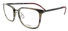 Flexon B2020 021 Men's Eyeglasses Grey Horn 55-20-145 Flexible Titanium New. Price: $62.91.