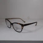 Tura Eyeglasses Frames R214 Gold Glitter Striped Cat 52-15-135MM Pre-owned. Price: $49.95.