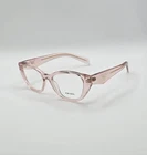 Prada 21ZV 19Q-1O1 Transparent Peach 53 Mm Demo Lens Women's Eyeglasses New. Price: $249.00.
