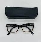 Kenneth Cole KC0210-1 050 Eyeglasses Brown Tortoise 55-17-145 W/ Case Pre-owned. Price: $25.19.