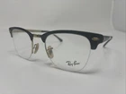 Ray Ban Rb 3716-V-M 2890 50/22 145 Men Black/ Gold Half Rim Eyeglasses A2495 New. Price: $99.99.