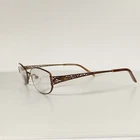 Elizabeth Arden EA-1032 Eyeglass Frames 52-17-130 Brown Matte Women Pre-owned. Price: $22.95.