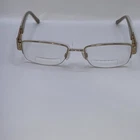 Elle Eyeglasses Womens EL18777 Gp 49 130 Beige & Gold Half Rimless Frames Pre-owned. Price: $23.99.