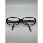 Anne Klein Eyeglasses Women 52-15-130 Burgundy AK3154 Oval Frames Only Pre-owned. Price: $25.00.