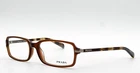 New Prada Vpr 04N-A 7JQ-1O1 Brown Authentic Eyeglasses 55-17. Price: $71.95.