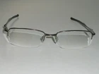 Oakley Clubface OX3102-0352 17 143 Pewter Half Rimless Eyeglass Frames Only Pre-owned. Price: $142.49.