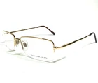 Donna Karan Eyeglasses Frames DK3520 1001 Shiny Gold Rectangular 55-17-135 New. Price: $59.89.