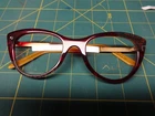 Alviero Martini Eyeglasses Frames 010 C.3 52/19 Brand New W/ Case. Price: $31.55.