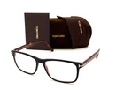Tom Ford FT5752-B 005 Black Havana / Blue Block 55MM Eyeglasses TF5752 New. Price: $159.45.