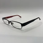 Ralph Lauren Polo 1083 9038 Authentic Eyeglasses Black Red Frames Only 54-17-135 Pre-owned. Price: $79.98.
