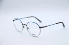 New Fila VFI093 COL.0Q46 Blue Black Gray Authentic Frames Eyeglasses 51-19. Price: $92.82.