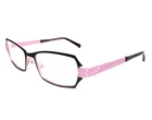 Jean Lafont Eyeglasses Frames Helene 504 Purple Pink Cat 52-18-133 New. Price: $99.99.