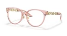 Versace VE3302D Asian Fit 5322 54MM Transparent Pink Eyeglasses New. Price: $129.99.