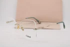 New Chloe CH0136O 001 Gold Clear Green Authentic Eyeglasses 57-16. Price: $220.15.