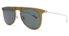 Salvatore Ferragamo Sunglasses SF209SM Olive Green/ Blue 53-19-145 New. Price: $184.75.