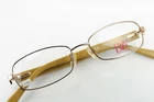 Diane Von Furstenberg DVF8038 718 Gold Beige 51-16-135 Frames Flex Hinge I236 New. Price: $18.99.