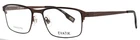 Evatik 9183 M202 Brown Black Mens Rectangle Full Rim Eyeglasses 55-18-140 B:35 New. Price: $69.99.