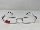Elle EL13315 49-18-135 Burgundy/gray Half Rim Eyeglasses Frame EA29 New. Price: $44.00.