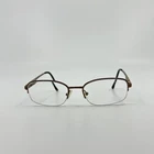 Sferoflex 2579 472 Brown Half Rim Eyeglasses Frames Women 48-17-135 6421 Pre-owned. Price: $24.99.